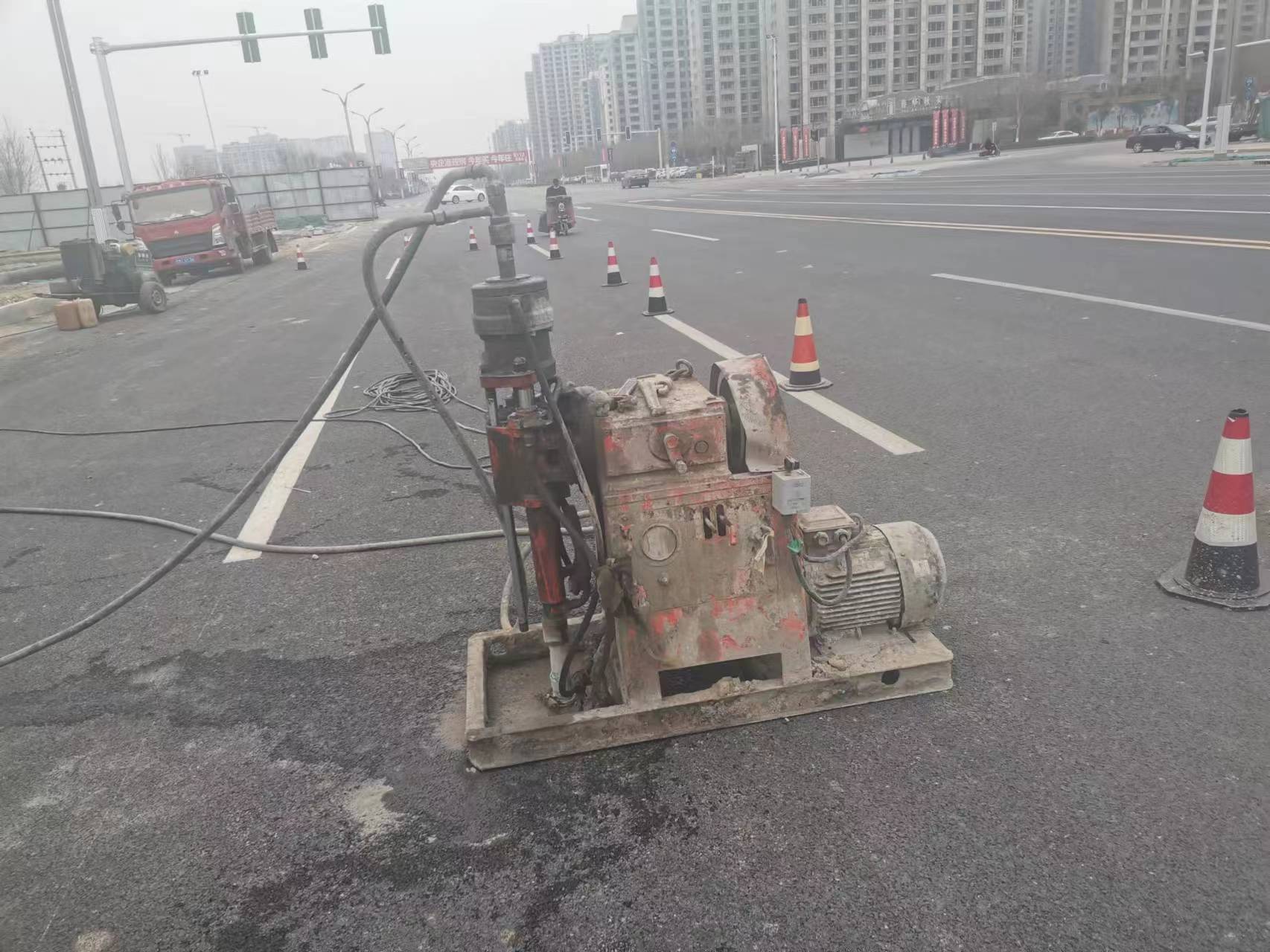 玉屏路基注浆